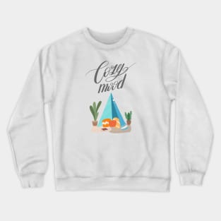 Cozy mood Crewneck Sweatshirt